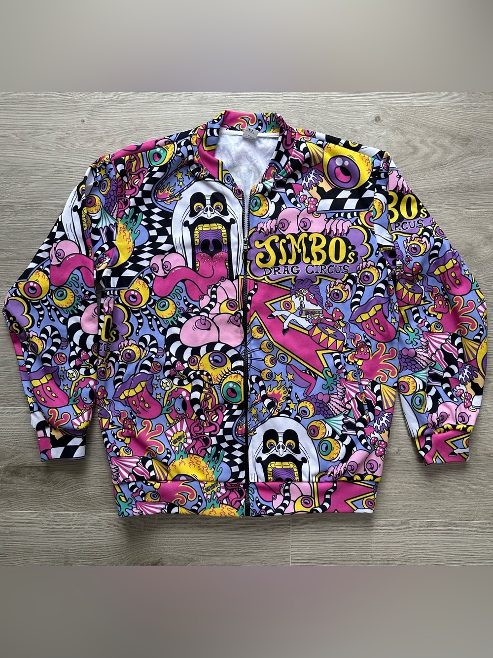 House of Jimbo "Drag Circus" Bomber Jacket Size XL